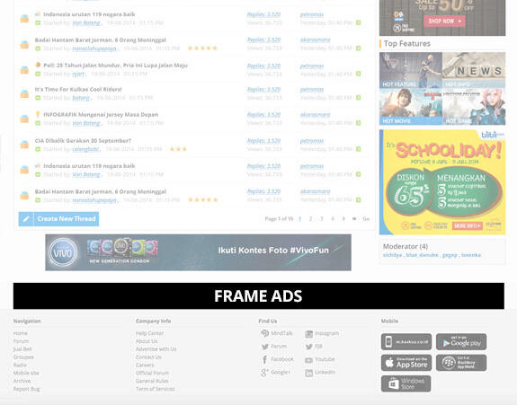 Ads Inventory Forum (Thread List)